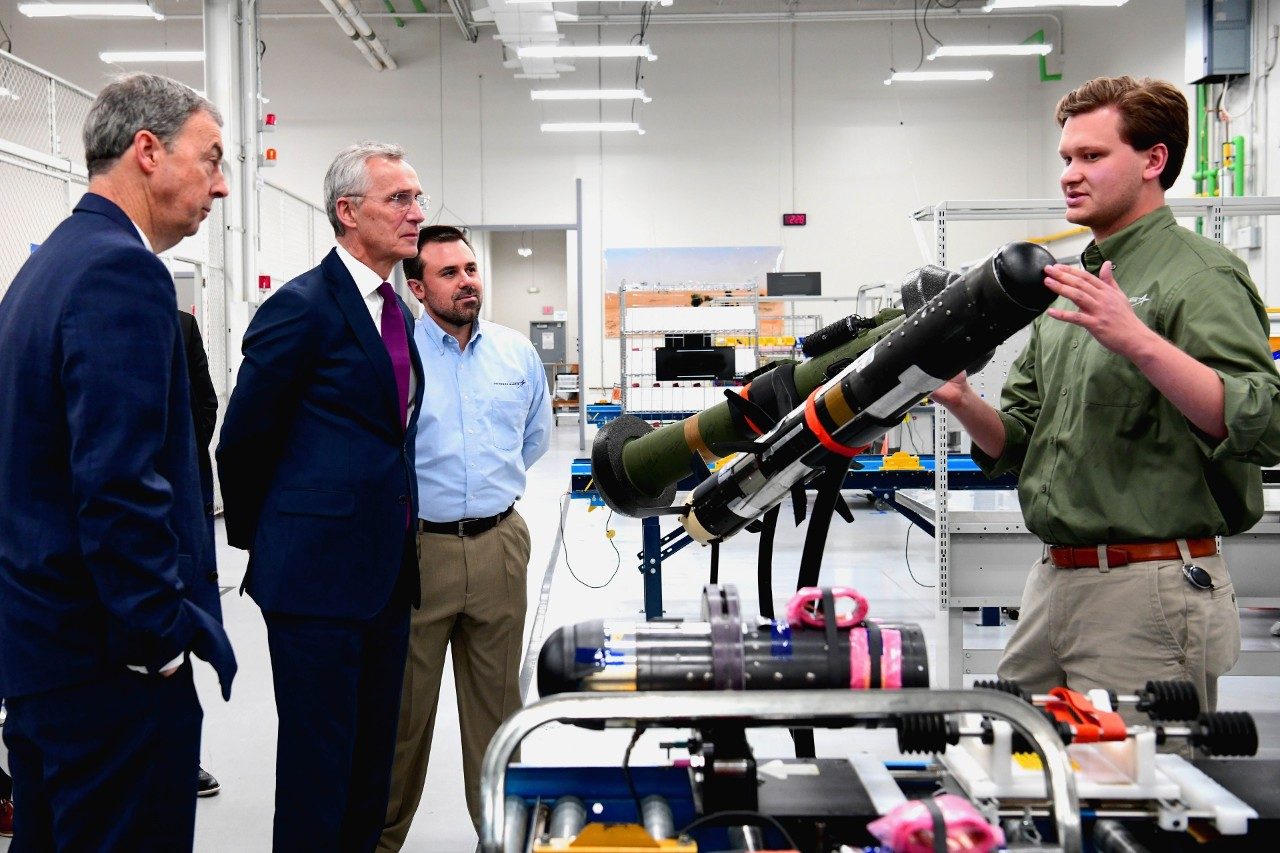 NATO Secretary General Jens Stoltenberg visited the Troy facility