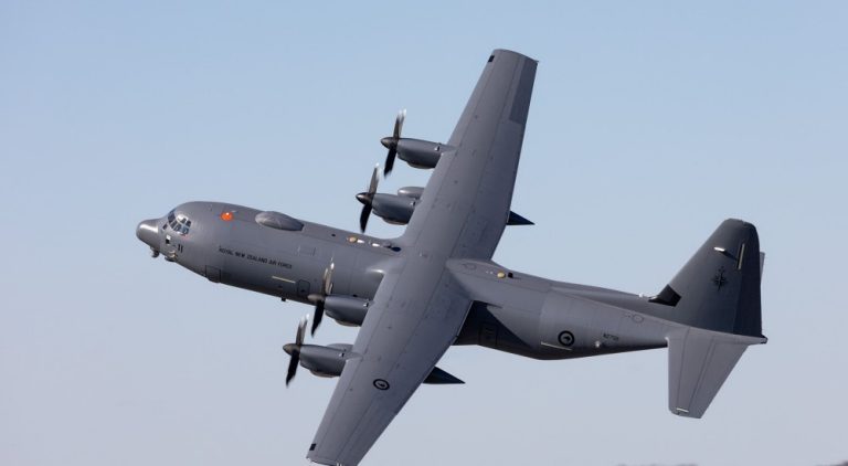 New Zealand's First C-130J-30 Takes Flight