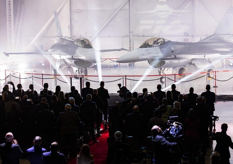 Lockheed Martin and Slovakia Usher in New Era of European Air Defense with Ceremonial Delivery of First F-16 Block 70 Jets