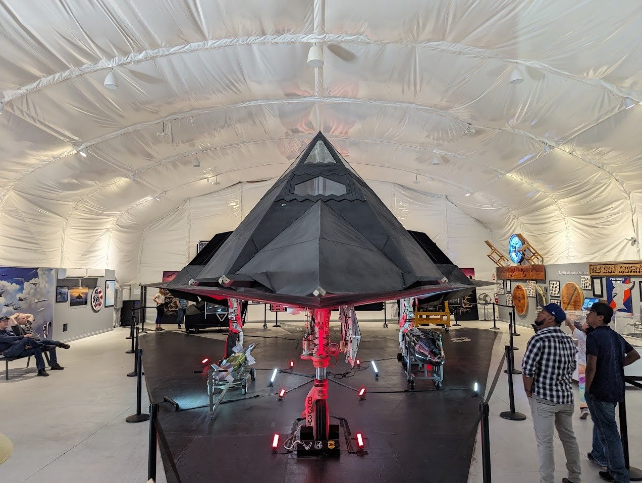 F-117 Nighthawk displayed at the National Museum of The United States Air Force