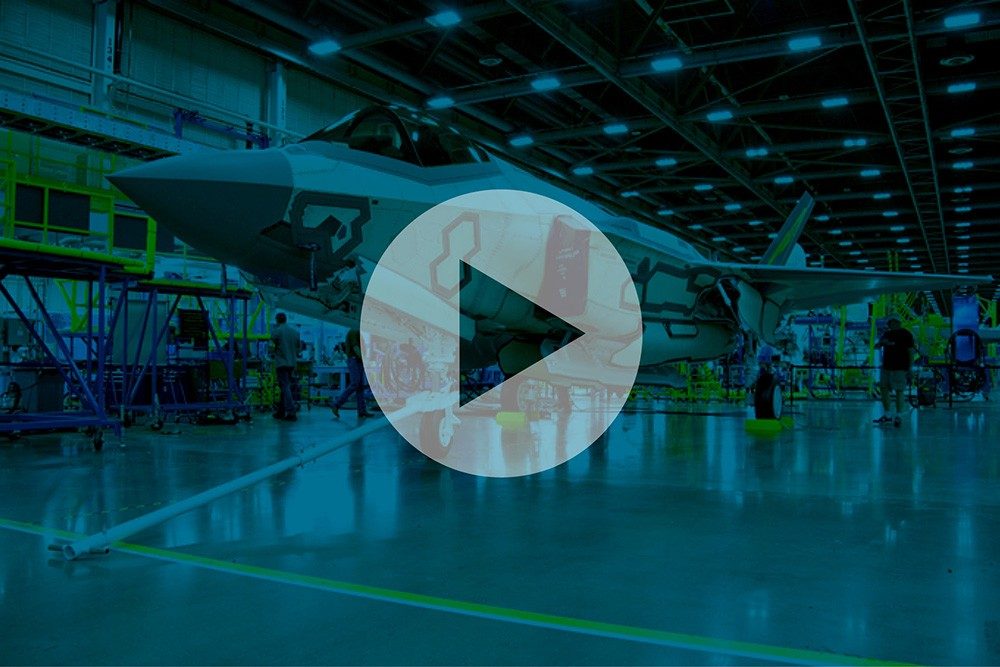 F-35 with video button