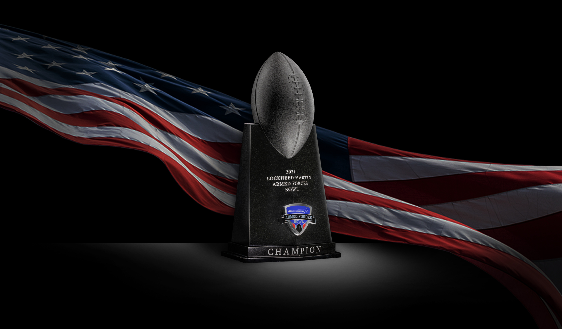 A Look Inside the Lockheed Martin Armed Forces Bowl Trophy Lockheed