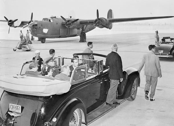 Delivery of First B-24