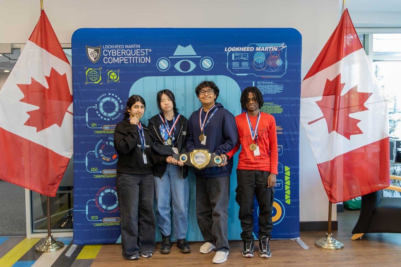 Winning team in Kanata