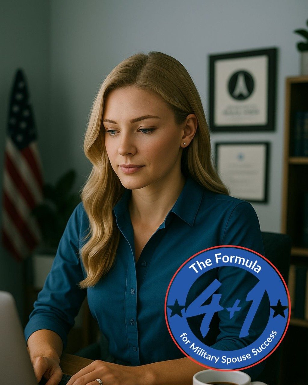 Military spouse working