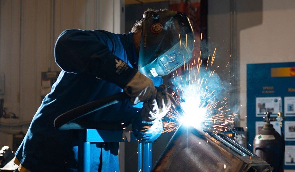 Metal fabrication at Archbald