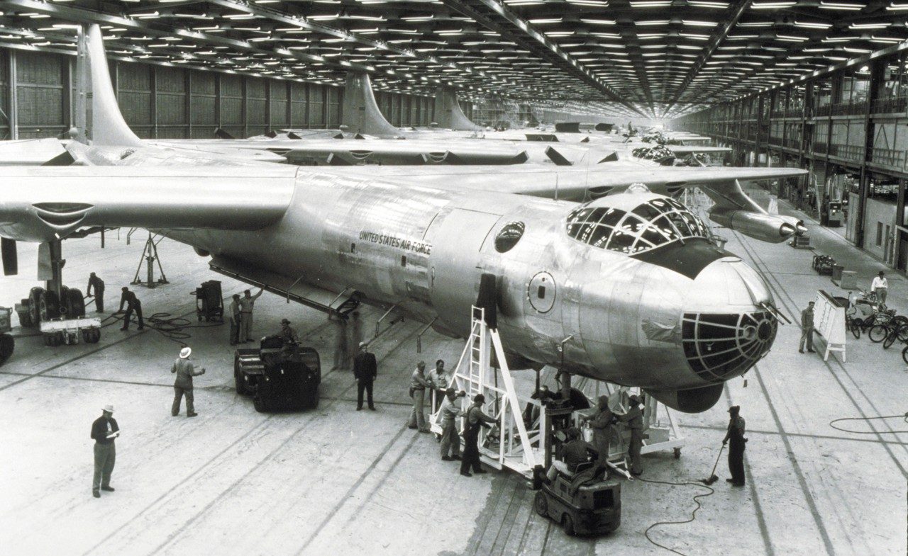 B-36 Peacemaker during production