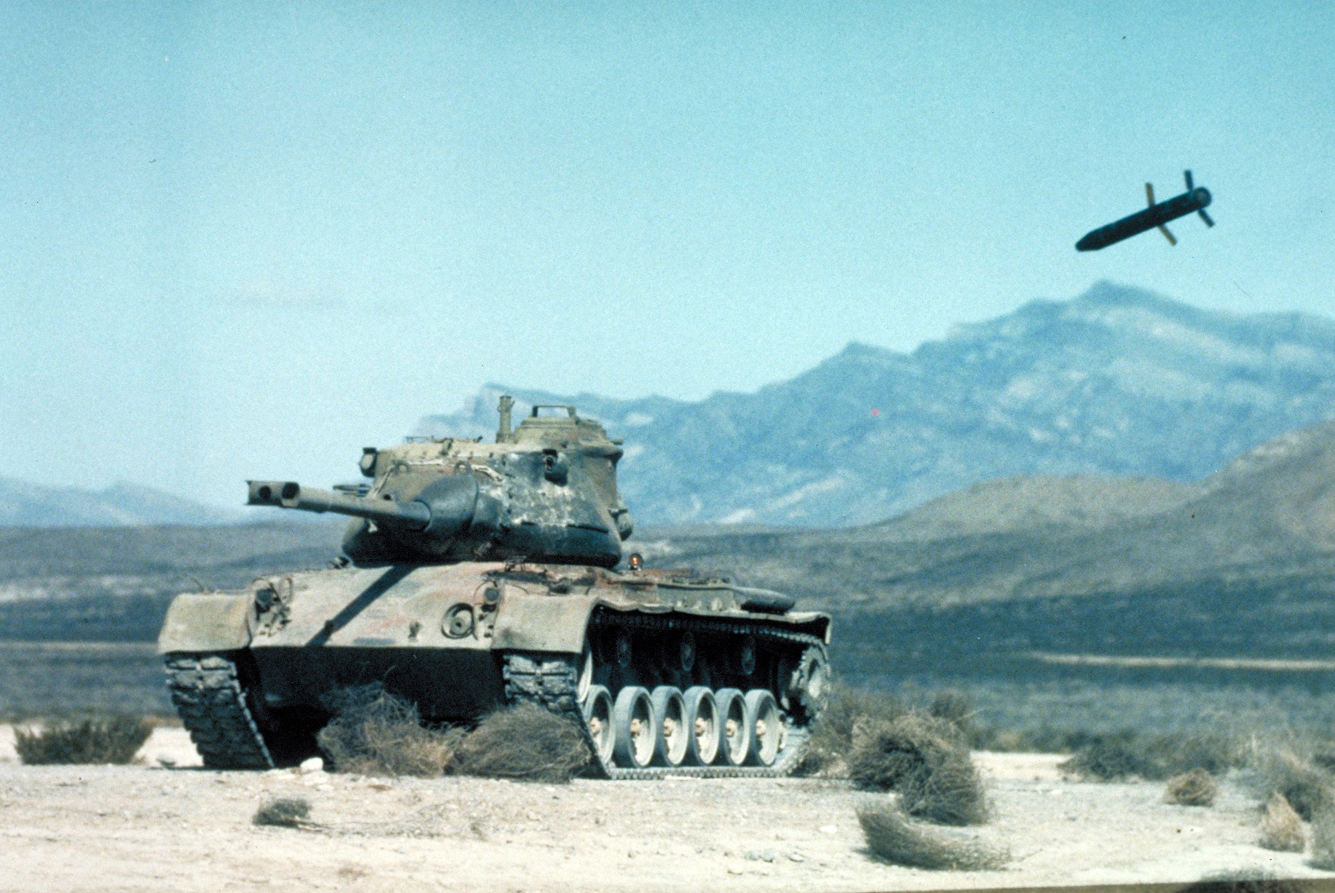 M712 Copperhead Anti-Tank Missile #78 Desert Storm 1991 Merlin Sticker C959 