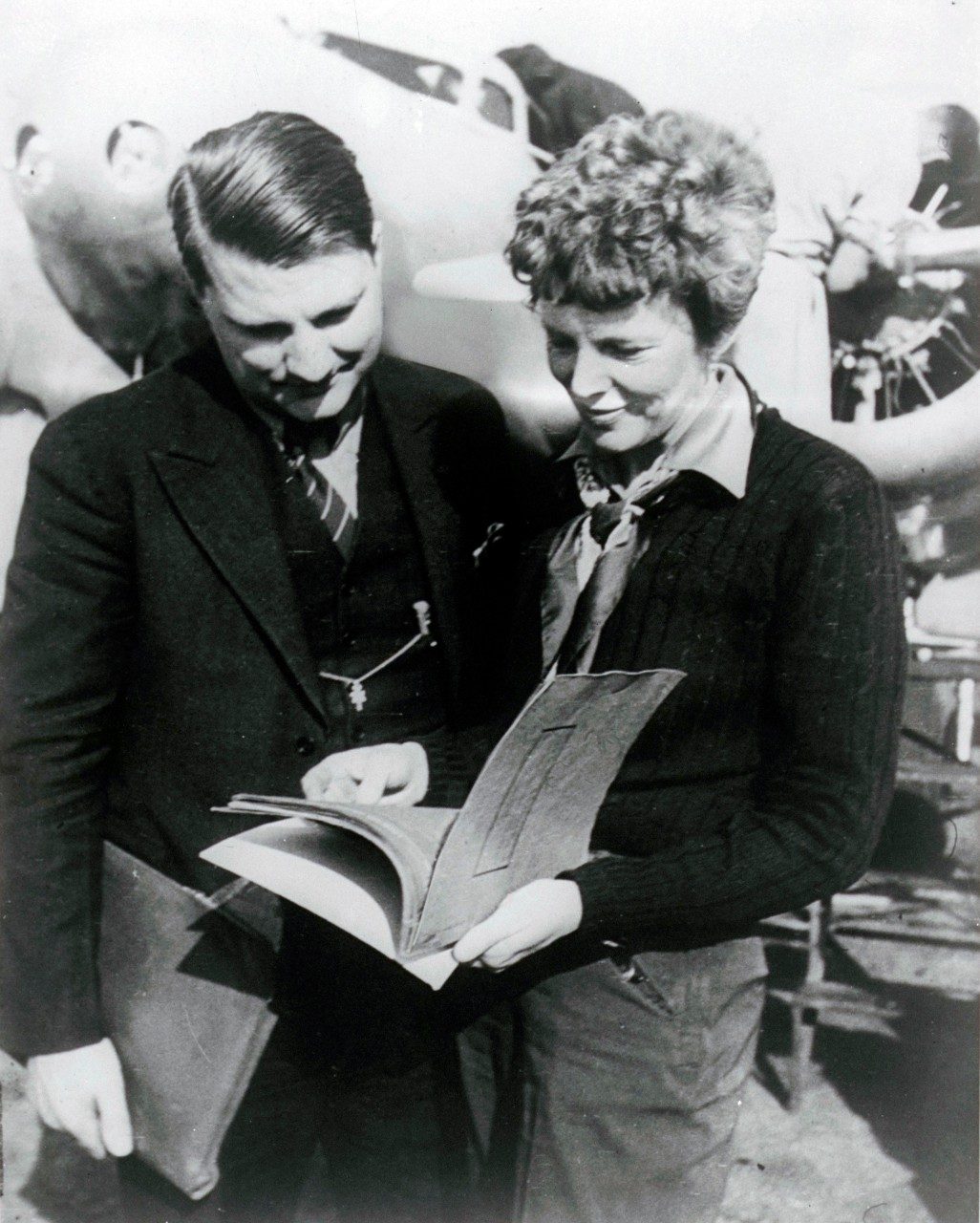 Kelly Johnson and Amelia Earhart