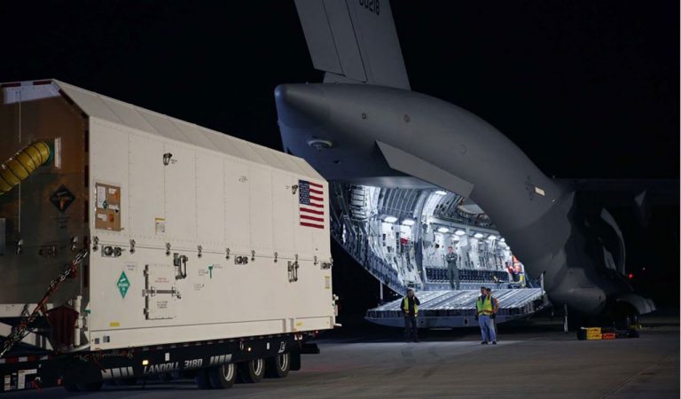 U.S. Air Force's GPS III Satellite Shipped To Cape Canaveral