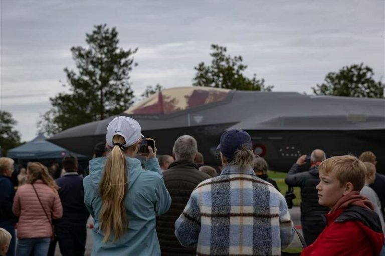 Royal Danish Air Force And Lockheed Martin Celebrate Arrival Of First Four Danish F-35 Aircraft