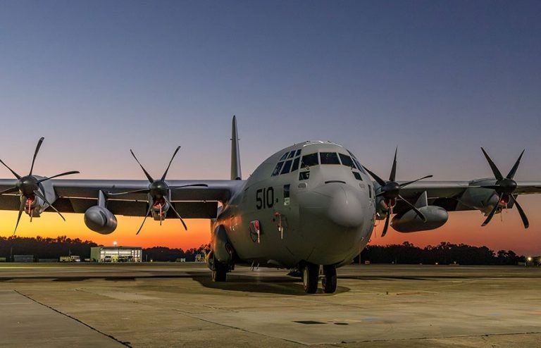 U.S. Navy receives C-130J-30 Super Hercules to become future TACAMO platform, E-130J Phoenix II