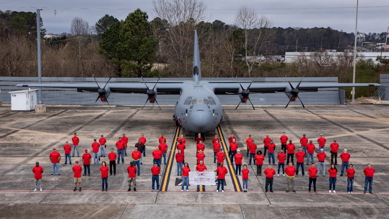 We delivered the 500th C-130J Super Hercules to the West Virginia National Guard.