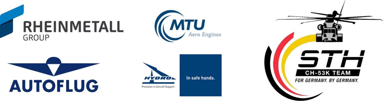 Deutsches STH-Kernteam geführt von Rheinmetall: MTU Aero Engines, Autoflug GmbH und Hydro Systems KG
