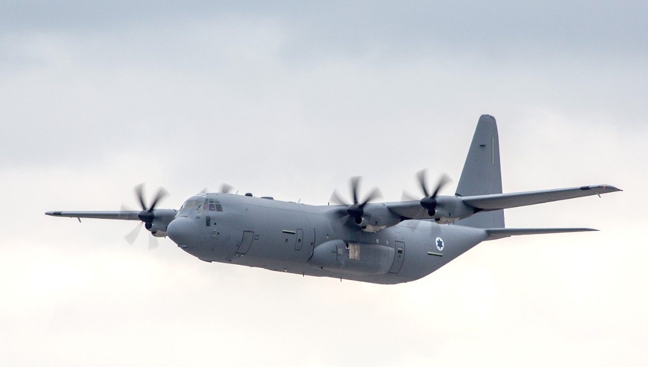 Israel Receives First C-130J Super Hercules: ‘Shimshon’