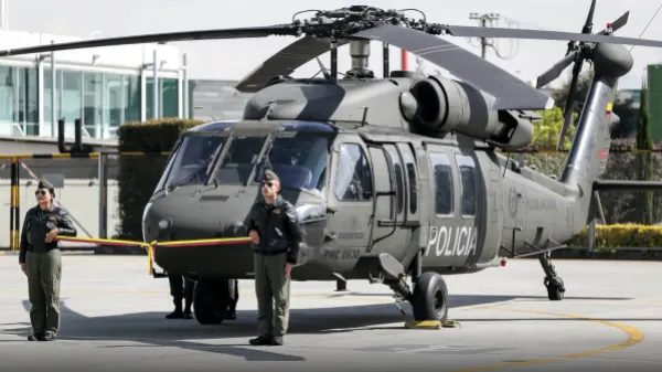 The Modern Black Hawks Donated by the United States to the Police