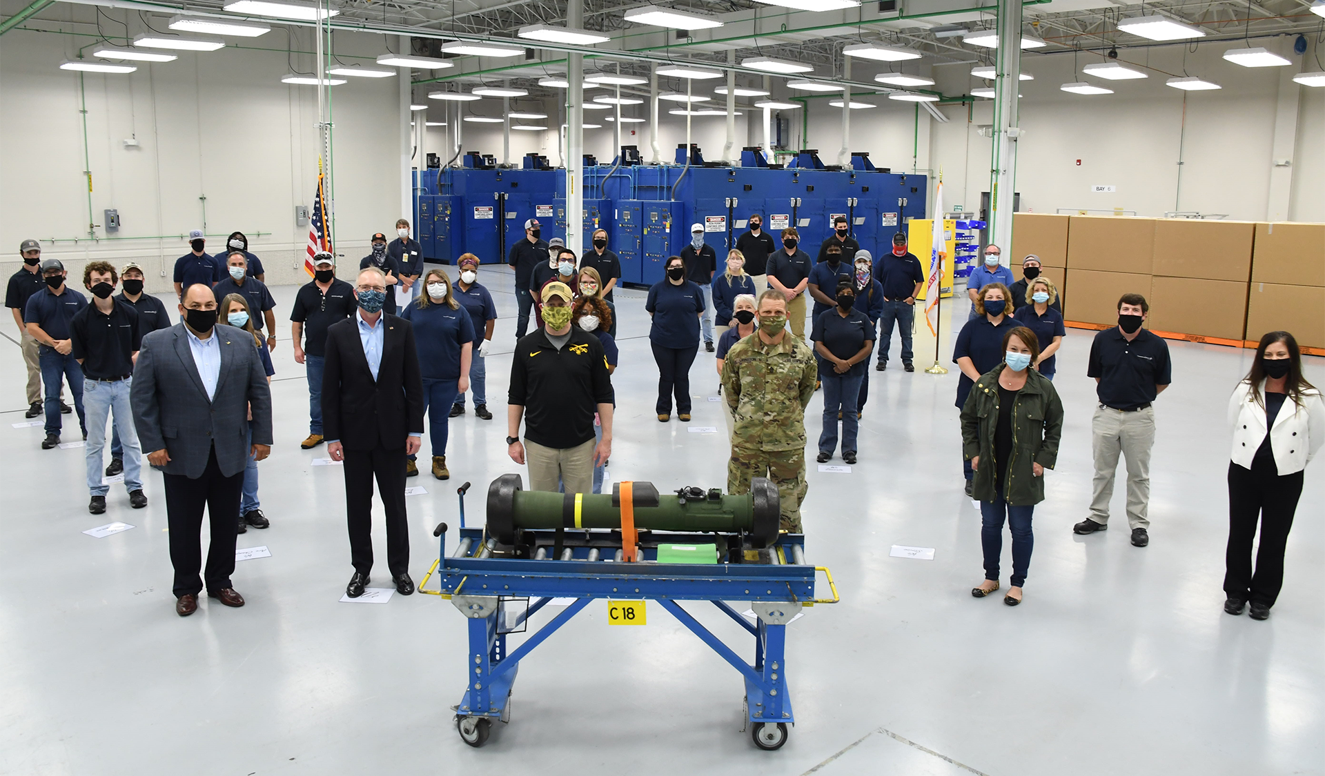 Essential Javelin Workers Shoulder On For Warfighter During Lockheed