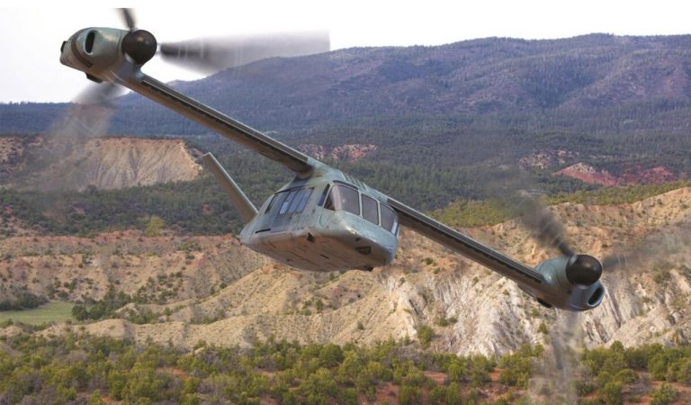 Bell V-280 flies with system that can see through aircraft