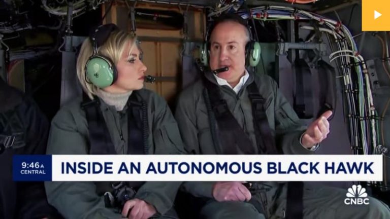 Sikorsky President Paul Lemmo on the autonomous Black Hawk