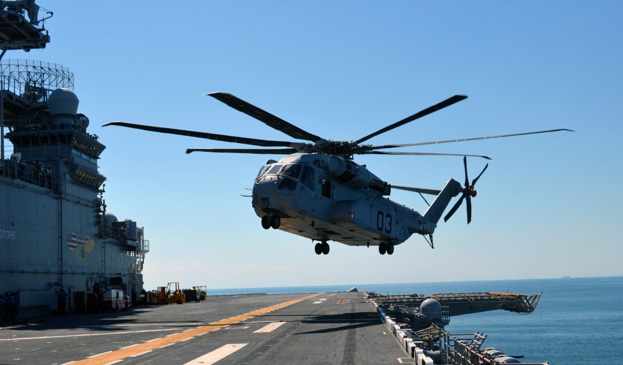CH-53K King Stallion Stretches its Legs at Sea