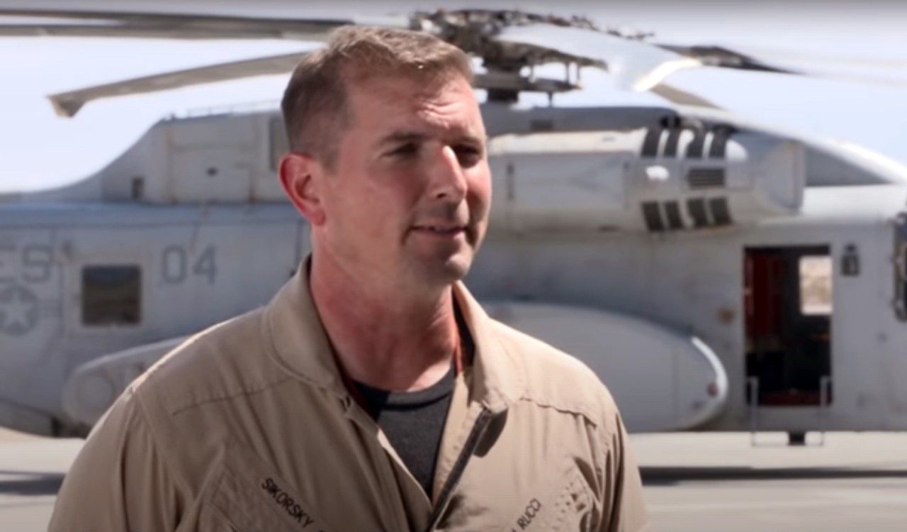 John Rucci, CH-53K test pilot