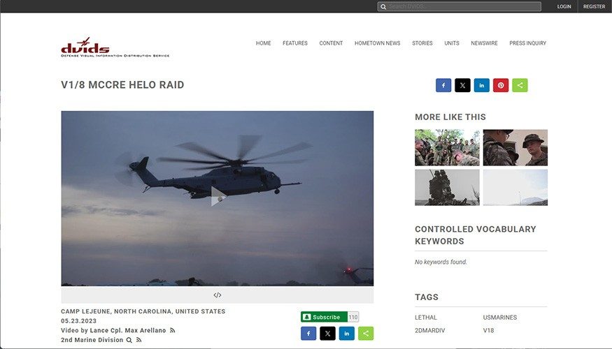 Posted video 5/23/23