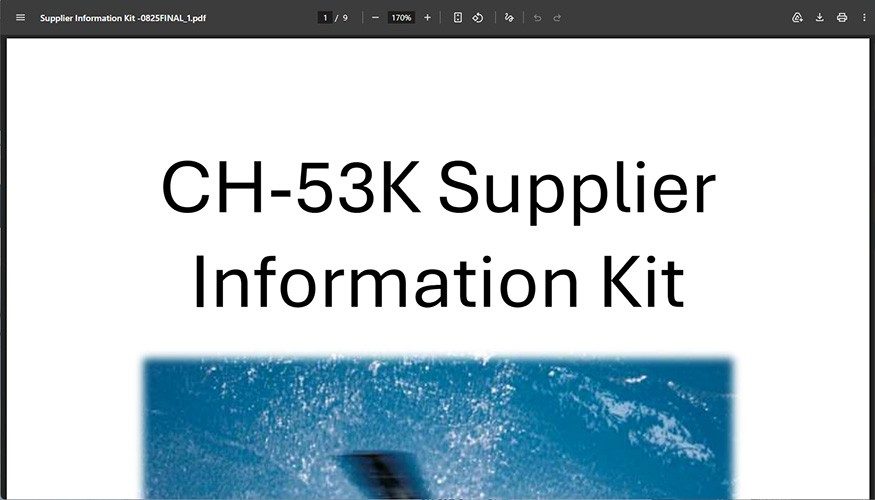 Supplier Information Kit