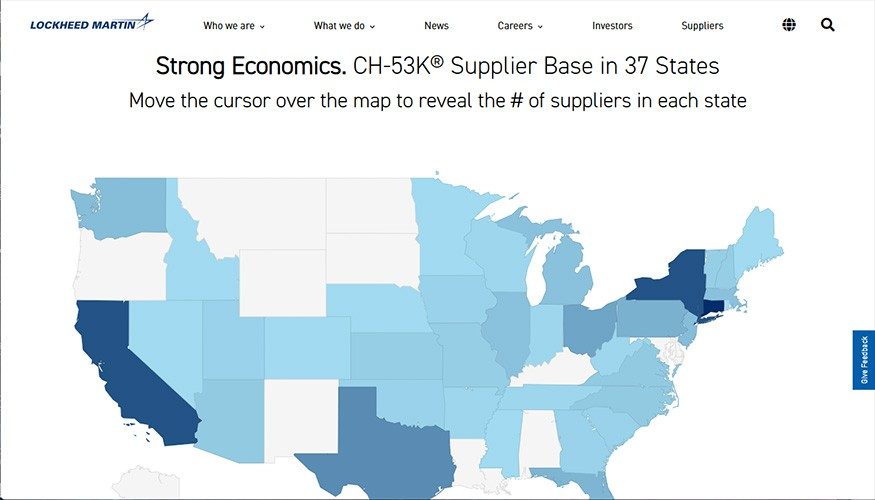 Supplier map