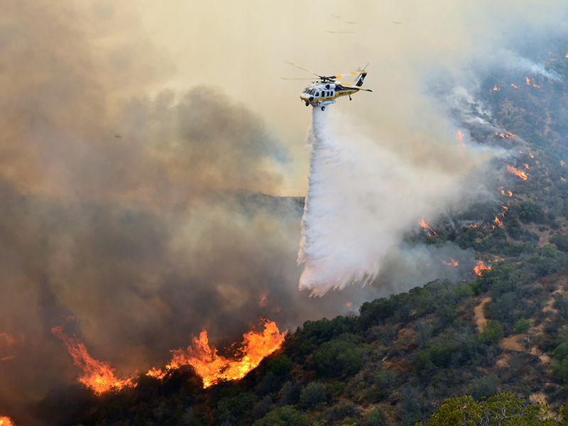 First-hand Accounts: How Aerial Firefighting Helped Save Simi Valley