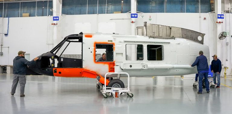 Sikorsky Delivers First Replacement MH-60T Airframe To U.S. Coast Guard