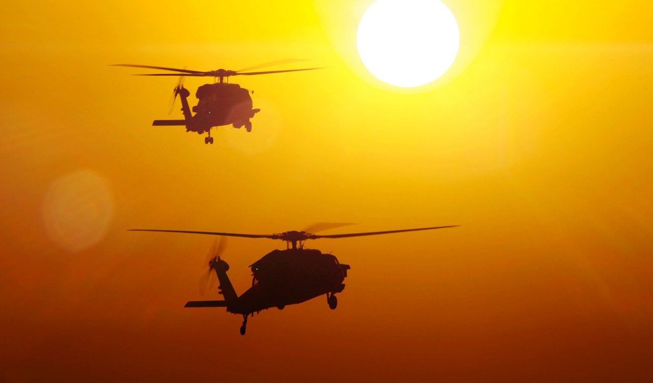 TWO aircraft variants, the MH-60R and MH-60S, receive instant information on everything from weather to weapons and sensors.