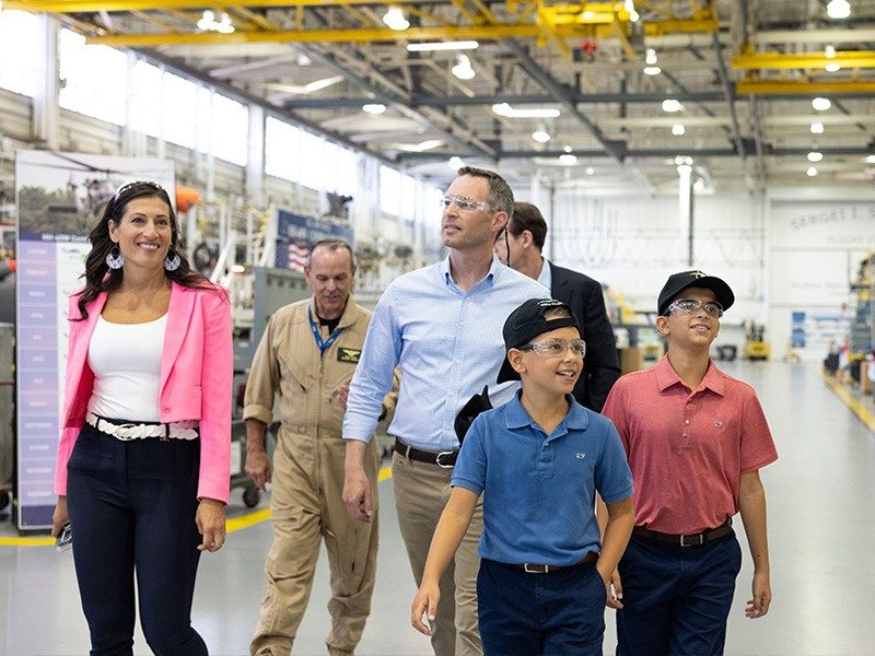 A Mission Made Personal: Waldman Family Visits Sikorsky