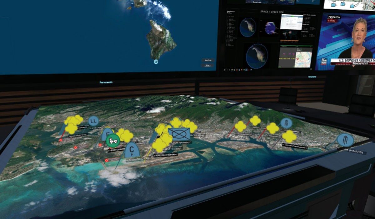 The Joint All Domain Operations Staff Trainer covers the full spectrum of multi-domain operations.