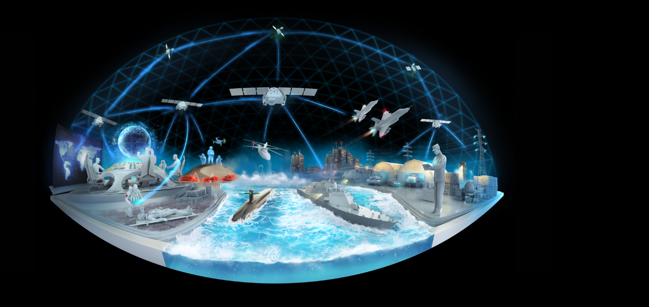 Lockheed Marting 5G from Space Illustration