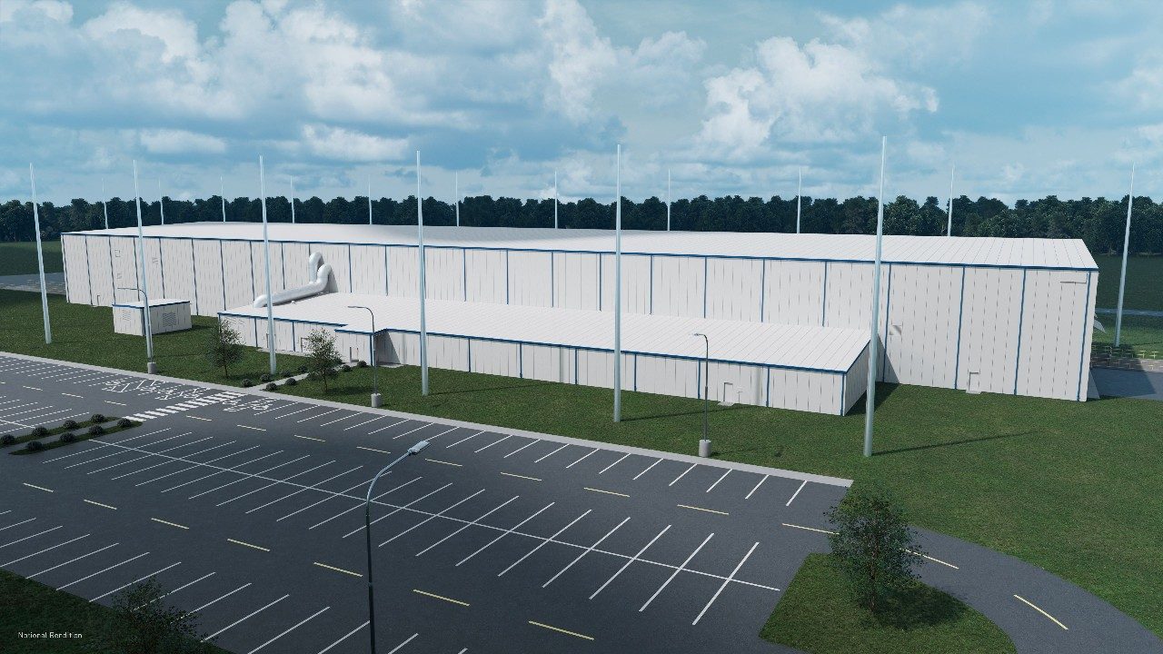MAB-5 Missile Assembly Building Render