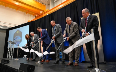 Ribbon cutting photo