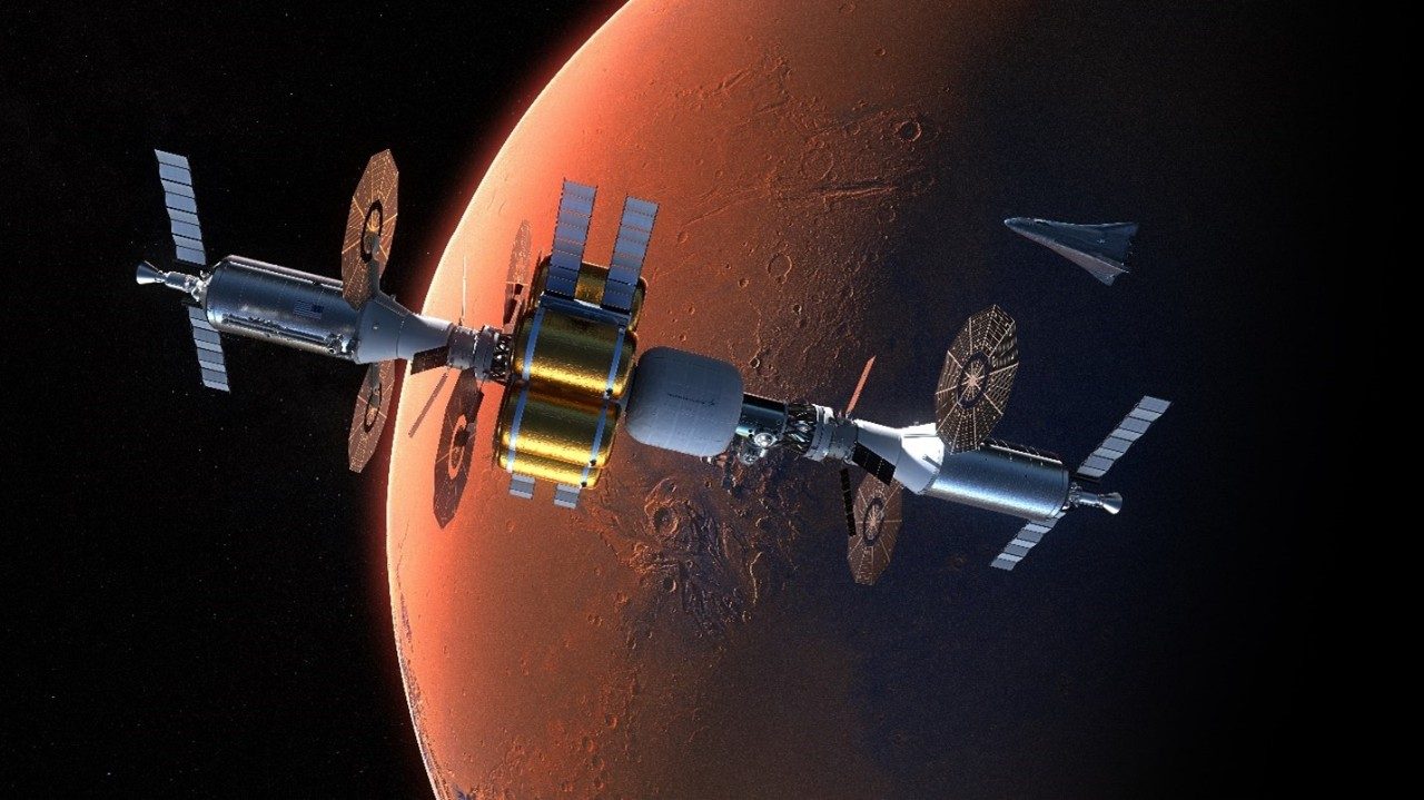 Mars base camp concept