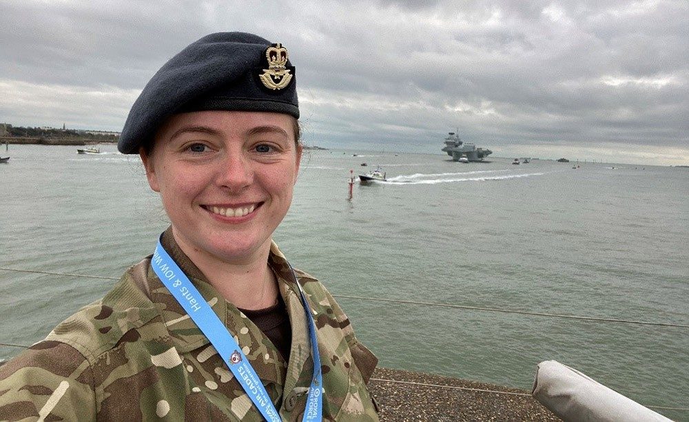 Kimberley Norris enjoys her volunteer role as Commanding Officer of a cadet squadron