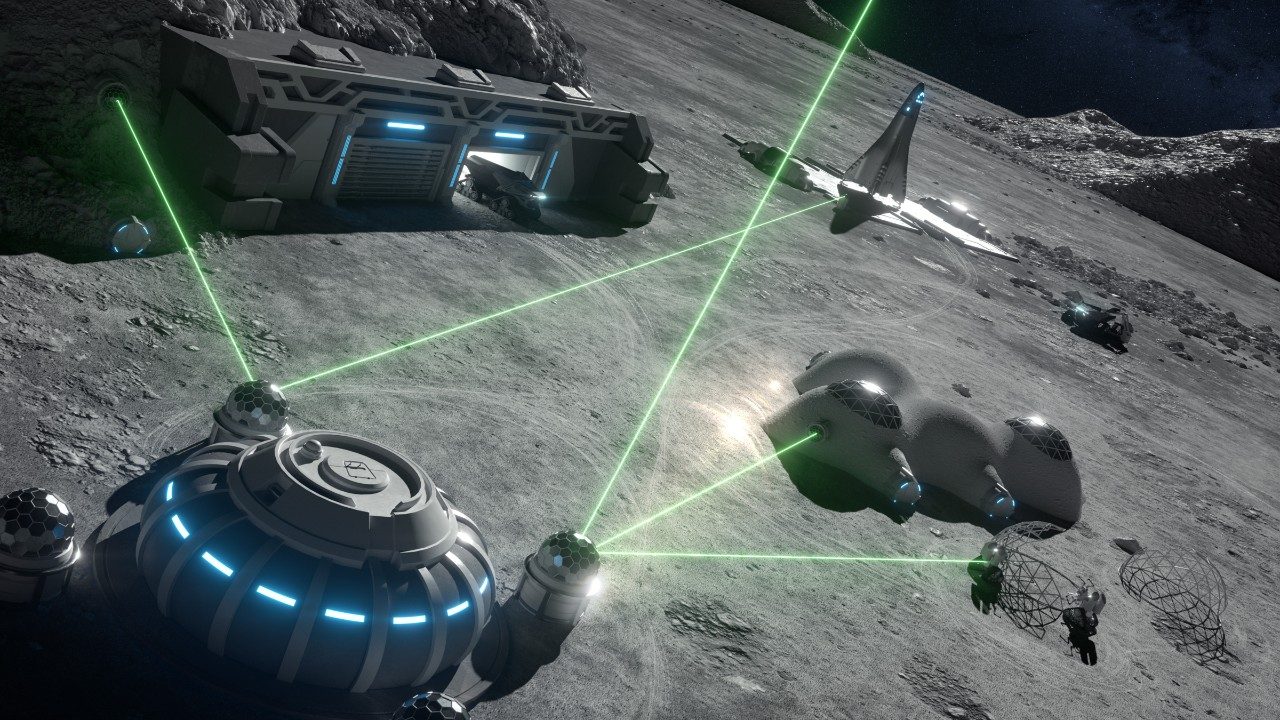 Future moon base and the space race